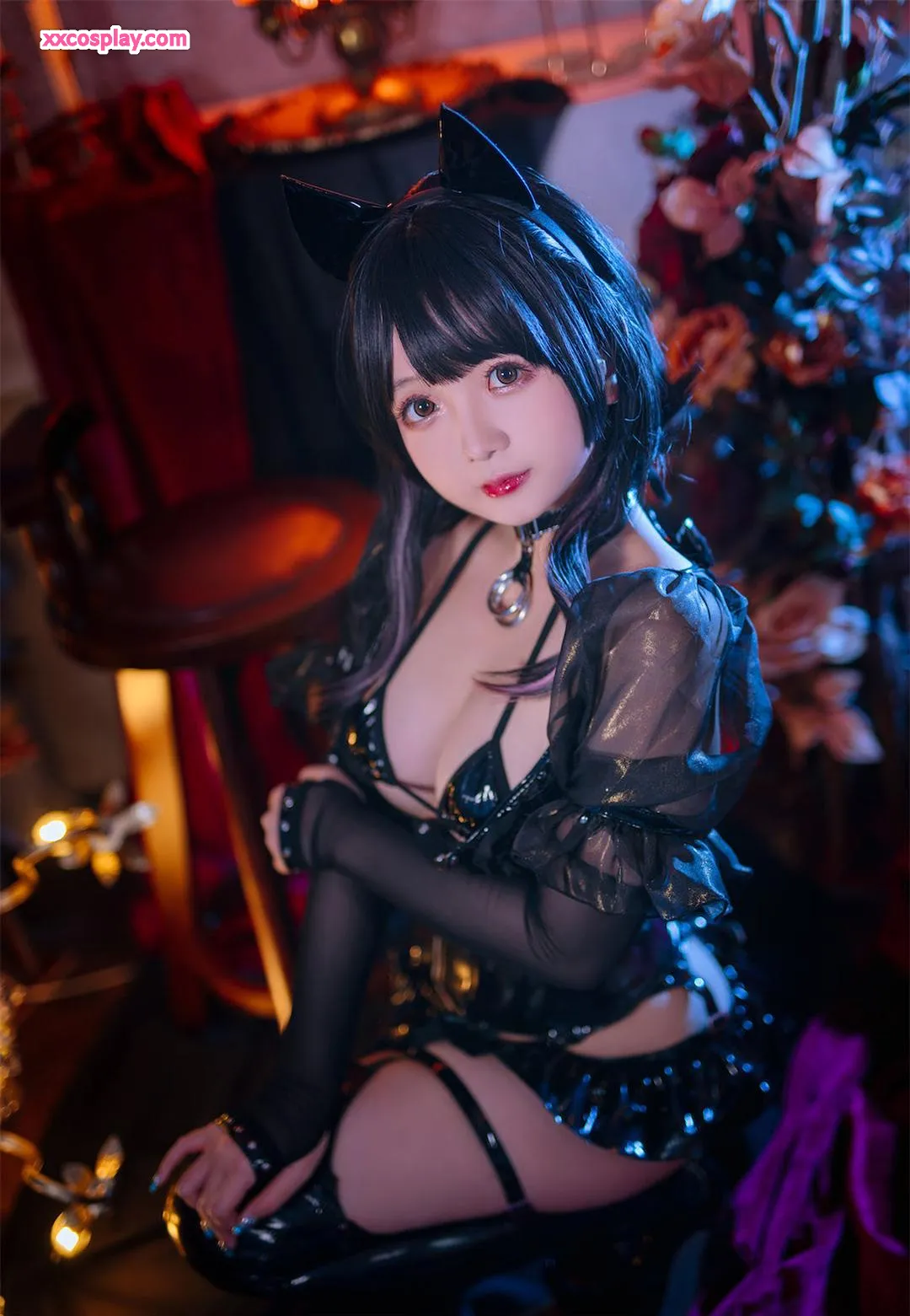 Hina Jiao: Leather Catgirl Series